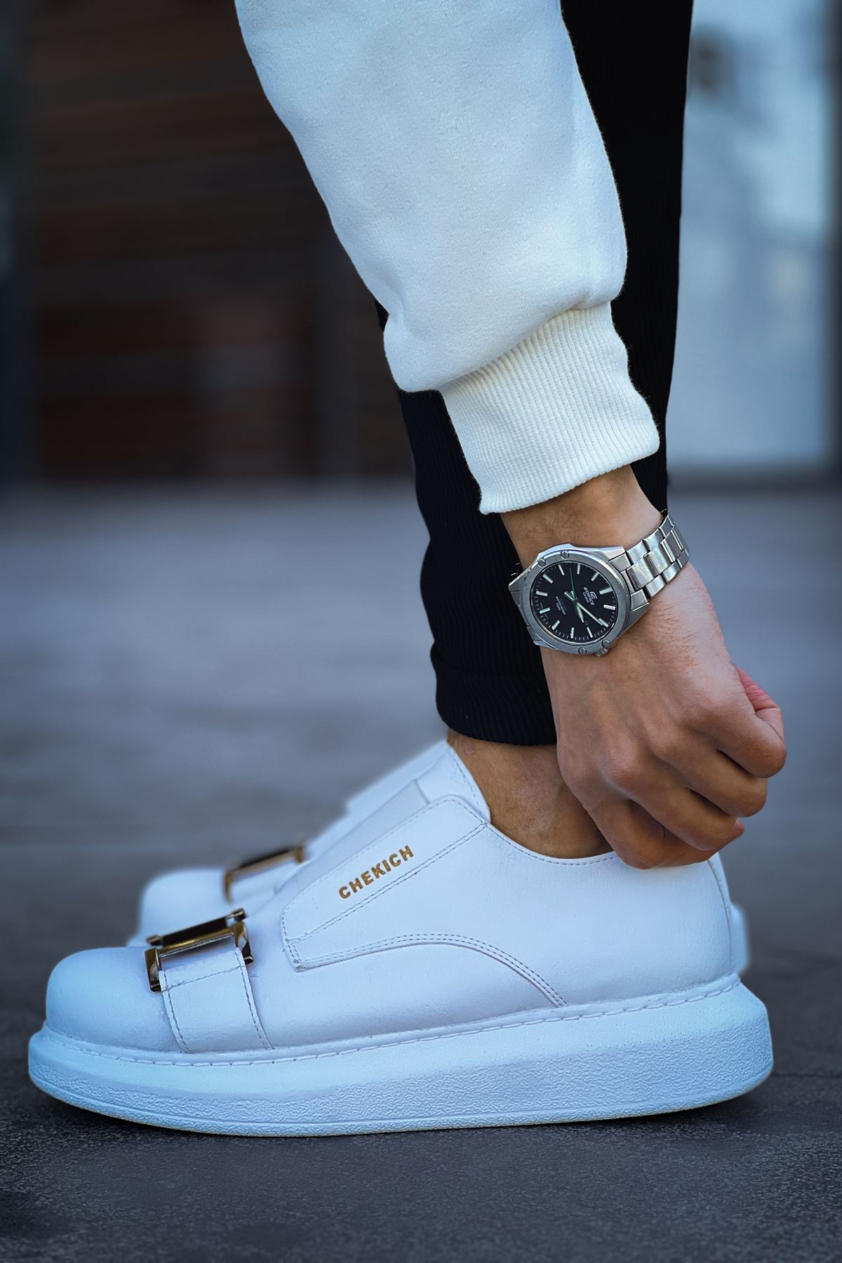 Erkek Sneaker - Beyaz - 297