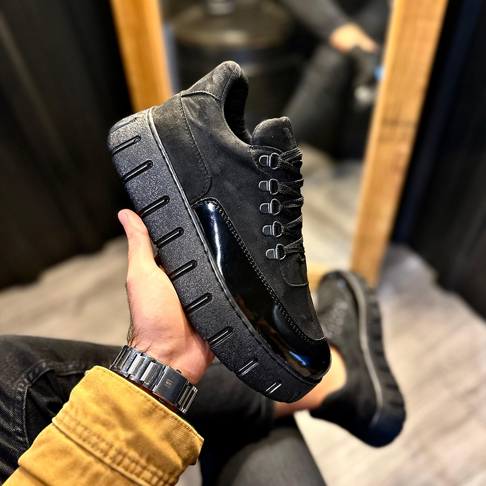 Erkek Sneaker - Siyah - 600